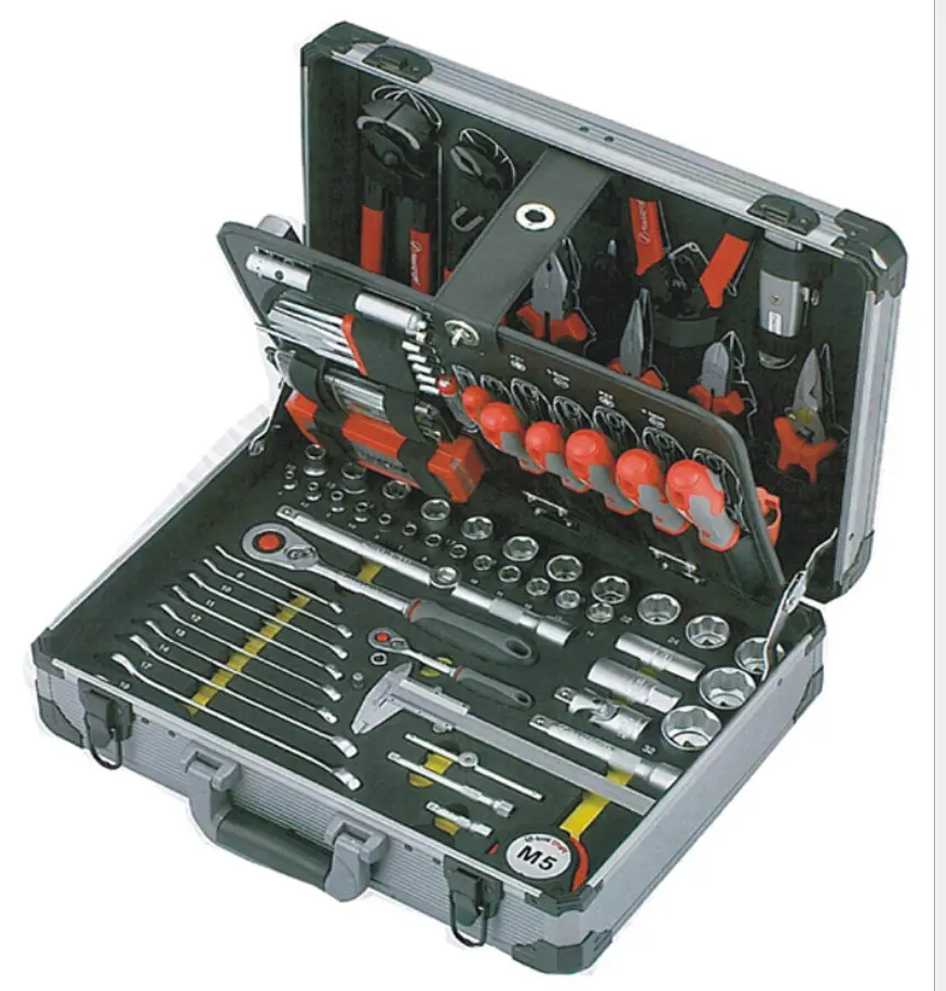 Wholesale High Quality Fancy Design Energy Aluminum Gun Case Saving Tool Kit Boxes without tool
