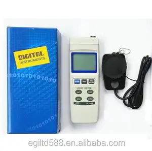 LX-1102 Digital Light Meter Lux Luminometer การออกแบบแสงสว่าง400000 Lux, 5ช่วง