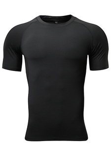 Le ultime aderente uomo asciugatura rapida traspirante sport t shirt - Product Image 6