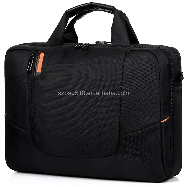 wholesale high quality fashion waterproof shoulder sleeve nylon laptop bag