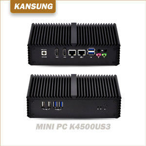2 lan intel Celeron 4500u Core i7 Pfsense Firewall Micro sin ventilador Mini PC Linux Ubuntu <span class=keywords><strong>Server</strong></span> la computadora - Product Image 5