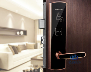 Serratura Elettrica per Porta con Cilindro Motorizzato Europeo e Chiave Magnetica RFID per Hotel - Product Image 4
