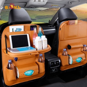 SUNNUO SUNNUO organizzatore Portableeat semplice di grande capacità <span class=keywords><strong>Organizer</strong></span> per sedile posteriore dell'auto in pelle pu