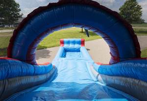 キッズアウトドアインフレータブルレッド3Dロケットキャッスルスライド/インフレータブルジャンピングキャッスルバウンスキャッスルロケットインフレータブルトランポリン - Product Image 5