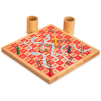 Vente en gros Nouveau design Différents types de jeux de Ludo en bois à imprimer pour les fêtes et l'extérieur