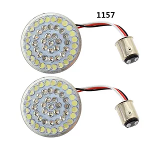 2 "LED 1157 Clignotants avant pour Harley Clignotants Arrière Pour Harley