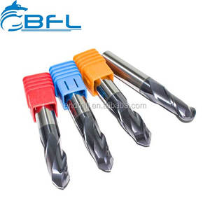 مطحنة نهاية أدوات قطع كربيد BFL مع أنف كروي HRC45 - Product Image 3