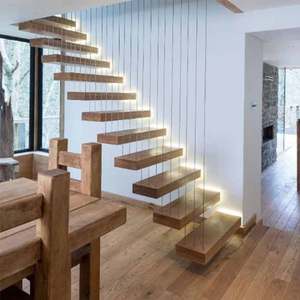 Scala Flottante Modulare in Legno Fai-da-Te Stile Semplice / Costo delle Scale - Product Image 1