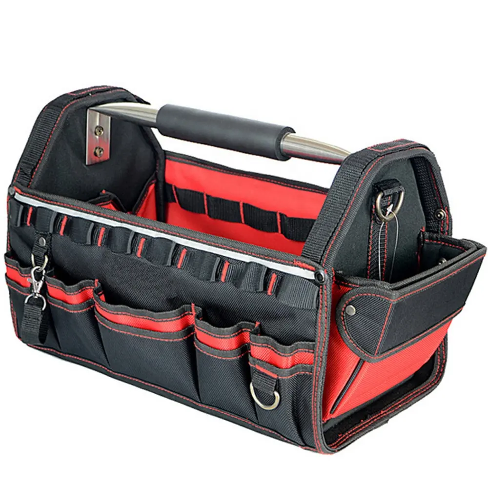 Open month tool bags networking tote tool bag for hand tools