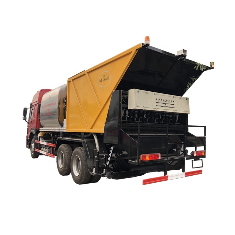 Sinotruk HOWO 6x4, синхронный чип-герметик/расширитель асфальта, продажа грузовиков