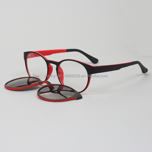 Kính Râm Thời Trang Và Khung Quang Tr90 Clip Trên Kính Mắt Kính Cận Thị Thay Đổi Logo Cho Khách Hàng Nam Nữ 6656 - Product Image 4