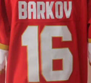 Florida Aleksander Barkov Beste Kwaliteit Gestikt Nationale Hockey Jersey