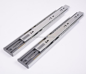 Hydraulique en acier de meubles de glissière de <span class=keywords><strong>tiroir</strong></span> de canal <span class=keywords><strong>robuste</strong></span> glissière à roulement à billes pleine extension - Product Image 1