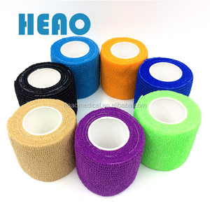 Di colore e di formato personalizzato da ginnastica nastro non tessuto elastico benda coesiva - Product Image 3