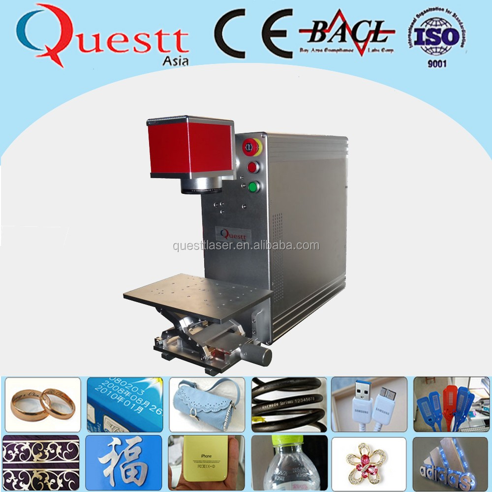 Laser machine de marquage pour outil de mesure Quantique 10 20 30 Oreille D'un Animal Tag Fiber Laser Marker
