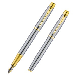 Pluma estilográfica china de lujo, metal de marca personalizada, punto de iridio, Alemania - Product Image 1