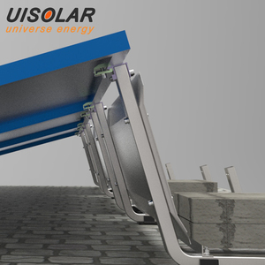 Fotovoltaica acero tipo J con balasto montaje para Sistema Solar 100kw - Product Image 3