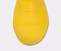 Bottes de pluie imperméables et respirantes en PVC avec embout en acier imprimé pour entrepôt frigorifique, unisexes, automne-hiver, bottes en caoutchouc d'usine