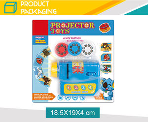 ของเล่นโปรเจคเตอร์ฉายภาพสไลด์ราคาประหยัดสำหรับเด็ก พร้อมสไลด์ในตัว 3 ชิ้น - Product Image 5