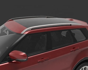 Porte-bagages <span class=keywords><strong>de</strong></span> <span class=keywords><strong>toit</strong></span> en aluminium solide noir argent pour Land <span class=keywords><strong>Rover</strong></span> <span class=keywords><strong>Range</strong></span> <span class=keywords><strong>Rover</strong></span> Evoque 2011-2018 - Product Image 3