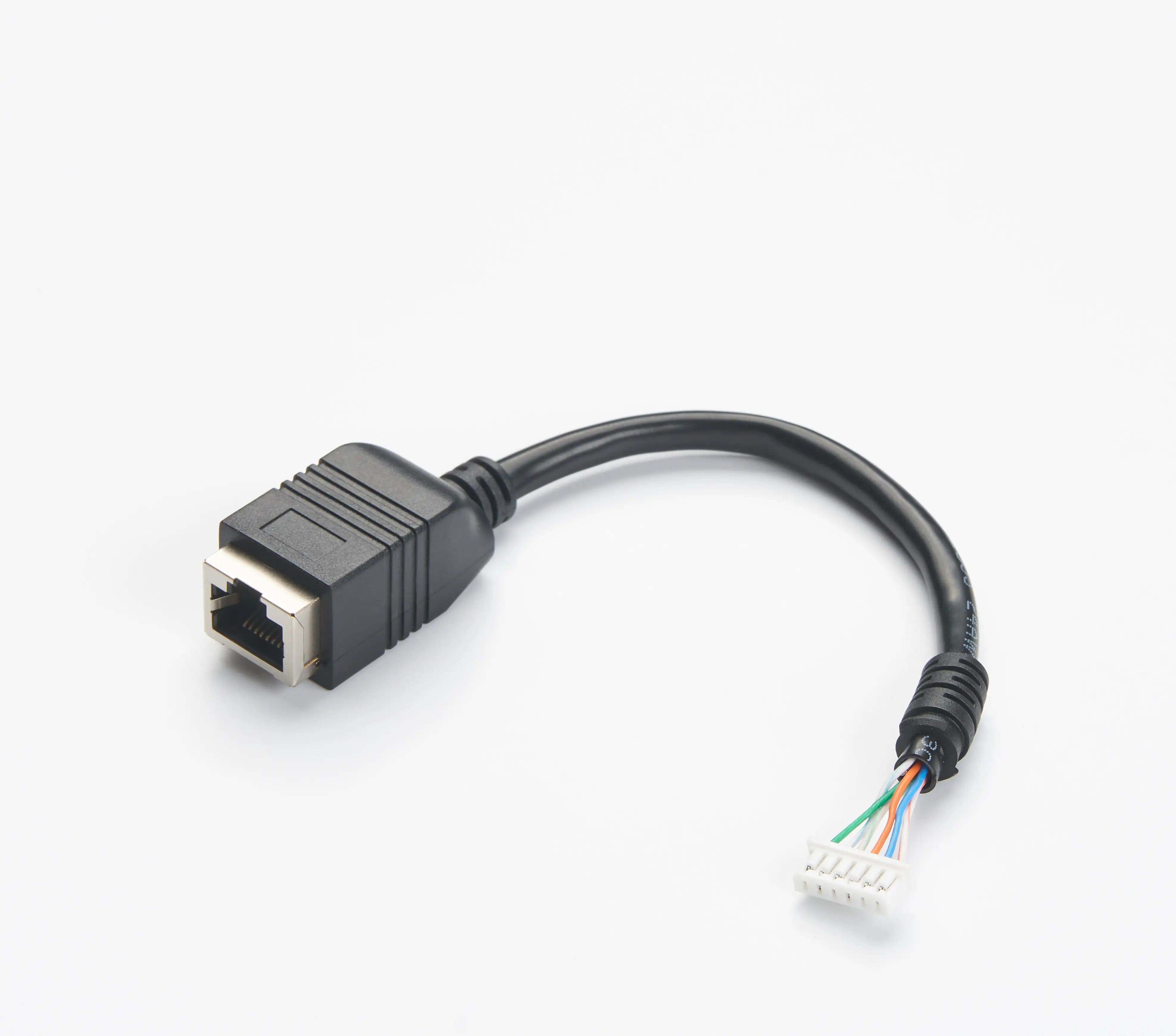 Cable de extensión de red RJ45 hembra a JST, conector Cat6 blindado