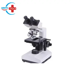 HC-B078 Medical Laboratory Binocular Microscope Biological Microscope 4X 10X 40X Basic Microscope