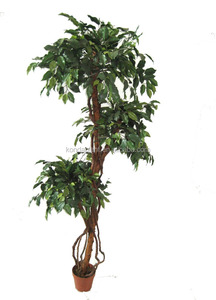 Verde Artificial banyan ficus árboles bonsai planta venta mini durable topiary árbol de higuera de interior - Product Image 2
