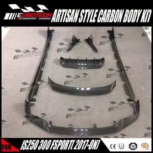 Hàng Mới Bộ Thân Máy Bằng <span class=keywords><strong>S</strong></span>ợi Carbon Phong Cách Nghệ Nhân Cản Trước Bộ Khuếch Tán Mép Bên Cánh Gió Cho Lexu-<span class=keywords><strong>s</strong></span> Is250 300 <span class=keywords><strong>F</strong></span> Sport 2017-2018 - Product Image 3