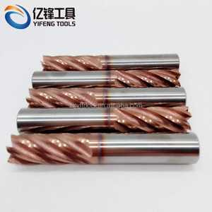 1/2 pollici carburo di 6 flute <span class=keywords><strong>end</strong></span> mill per HRC55 acciaio inox - Product Image 2