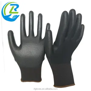 13G Polyester of Nylon liner Gecoat PU Werkhandschoenen fabriek prijs