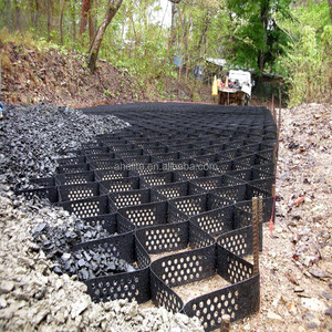 Plastik HDPE stabilize çakıl kaplama gridriveway Geocell sürmek için - Product Image 4