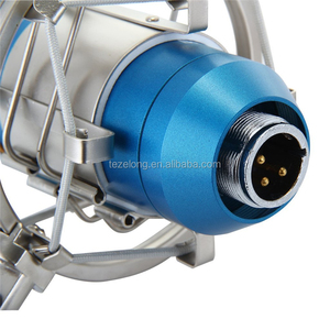 מיקרופון הקבל מקצועי BM-800 BM 800 הקלטת אודיו Pro סטודיו ווקאלי Cardioid מיקרופון + 48 v כוח הפנטום + Usb כרטיס קול