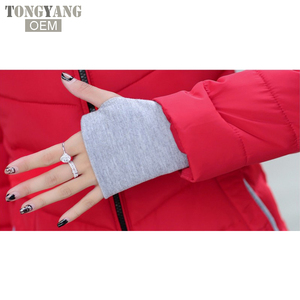 TONGYANG <strong>Winter</strong> Jacket <strong>Women</strong> <strong>Womens</strong> <strong>Parkas</strong> Thicken Outerwear Solid Hooded <strong>Coats</strong> Short Female Slim Cotton Padded Basic Tops - Product Image 6