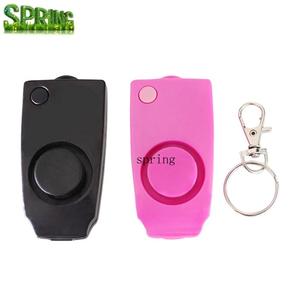 Alarme de sécurité de <span class=keywords><strong>voyage</strong></span> Portable alarme de sécurité personnelle <span class=keywords><strong>porte</strong></span>-clés pour femmes enfants personnes âgées 120db dispositif de panique sonore fort - Product Image 1