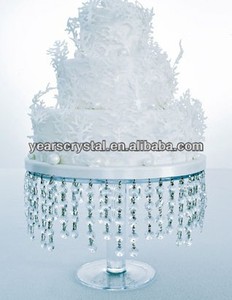 Offer china yiwu years CRYSTAL cake stands wedding beaded for pastry (r- 2247) - Product Image 1