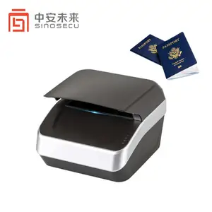 Scanner automatico per passaporto OCR MRZ e lettore di carte d'identità e macchina scanner con Software per Computer