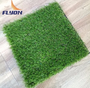 Tegole in Gomma Riciclata, Tappetini Modulari a Incastro per Erba Artificiale e Ginnastica - Product Image 2
