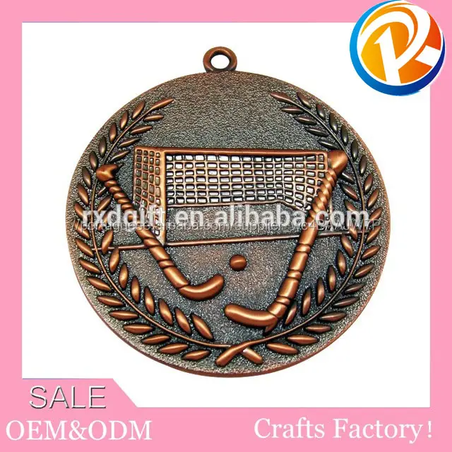 Chapeamento de cobre de metal personalizado rodada medalha de hong kong