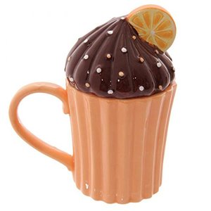 Taza de Cerámica para Cupcakes Puckator, Linda Taza de Cerámica con Tapa de Puckator - Product Image 6
