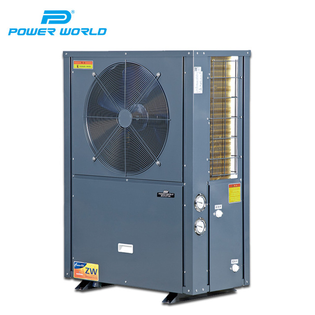EVI Air Source Heat Pump Hydronic Heating Industrial Hot Water System at -25degree to Boil Water