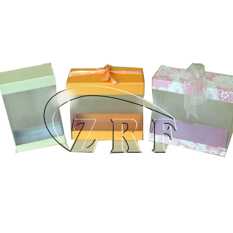 Profesional pvc ventana paper box gift box packaging box - Product Image 1