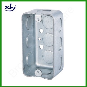 กล่องเหล็กติดผนังแบบสำเร็จรูป ขนาด <span class=keywords><strong>2x4</strong></span> นิ้ว ชุบสังกะสี - Product Image 4