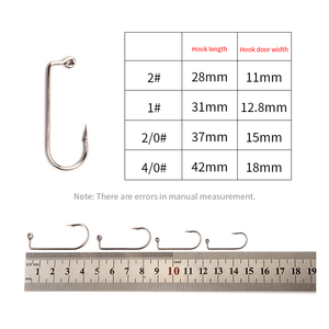 Hameçon de pêche en vrac, crochets en acier à haute teneur en carbone, offre spéciale - Product Image 5