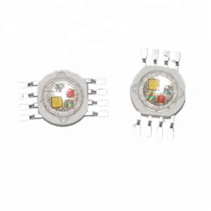 Eight Leads 4W RGBW high power LED with 140 degree angle For RGBW Follow light