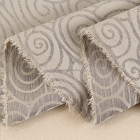 Tissu de Table 100% Polyester, vente en gros, nuages Jacquard, vente en gros