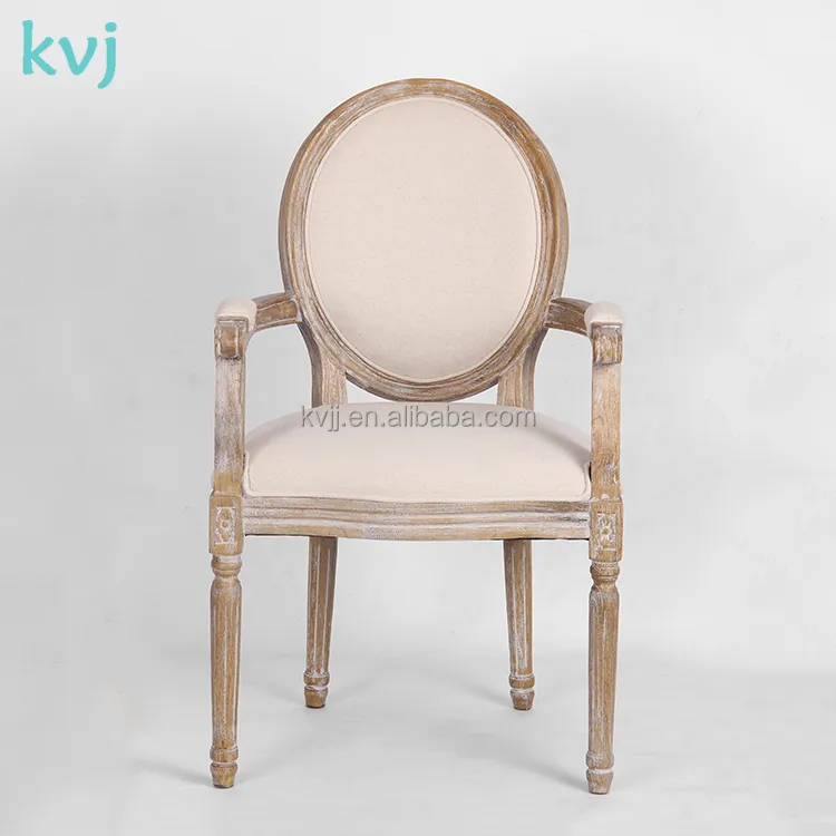 KVJ-4038 Classique antique reproduction français louis xv fauteuil