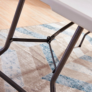 Thiết kế hiện đại xách tay nhựa gấp bảng và ghế <span class=keywords><strong>Set</strong></span> Trắng HDPE có thể gập lại chất liệu cho các sự kiện ngoài trời trong Dubai - Product Image 5