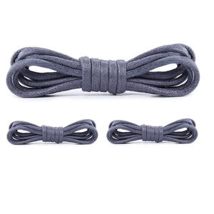 Yrunfeety Tali Sepatu Katun Berlapis Lilin, Tali Sepatu Boot, Tali Lilin, Tali Sepatu Katun Bulat, Tali Sepatu Lilin, 29 Warna untuk Tali Kulit - Product Image 5