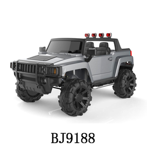 12 V 2 plazas paseo en jeep coche con asientos <span class=keywords><strong>de</strong></span> cuero batería niños <span class=keywords><strong>coches</strong></span>-Negro - Product Image 2