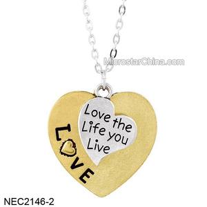 2015 moda en Stock " te amo TO THE MOON AND BACK " Family collar colgante para la mamá papá hermana - Product Image 3